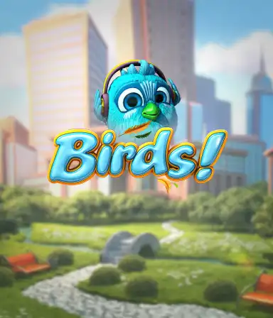 Experience the charming world of Birds! Slot by Betsoft, featuring vibrant visuals and innovative gameplay. Observe as cute birds perch on wires in a dynamic cityscape, providing fun ways to win through chain reactions of matches. A refreshing spin on slots, ideal for animal and nature lovers.