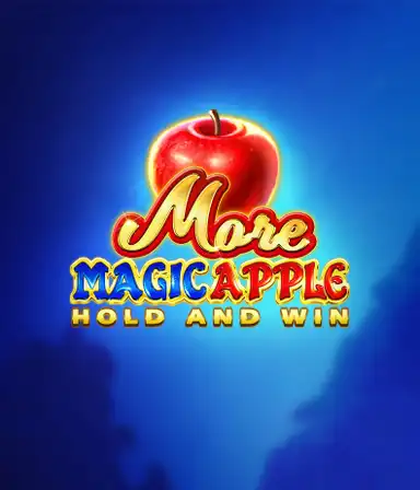 Descubra a magia do jogo More Magic Apple da 3 Oaks Gaming, onde os rolos são adornados por ícones de fantasia e riqueza. Na frente, a grade do jogo se destaca com seus símbolos coloridos, incluindo anões, rainhas e maçãs encantadas, ambientados contra o pano de fundo de uma floresta encantada. Os imagens encantam os jogadores, atraindo-os para um mundo mágico de vitórias potenciais e contos de fadas. O título do jogo é exibido de forma proeminente no topo, convidando aventureiros a buscar tesouros lendários a cada giro.